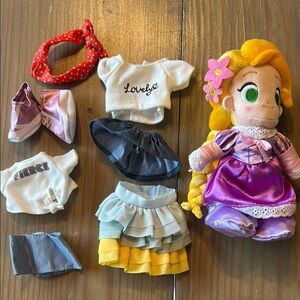 Disney NuiMo Rapunzel Doll with Multiple Outfit/Accessories